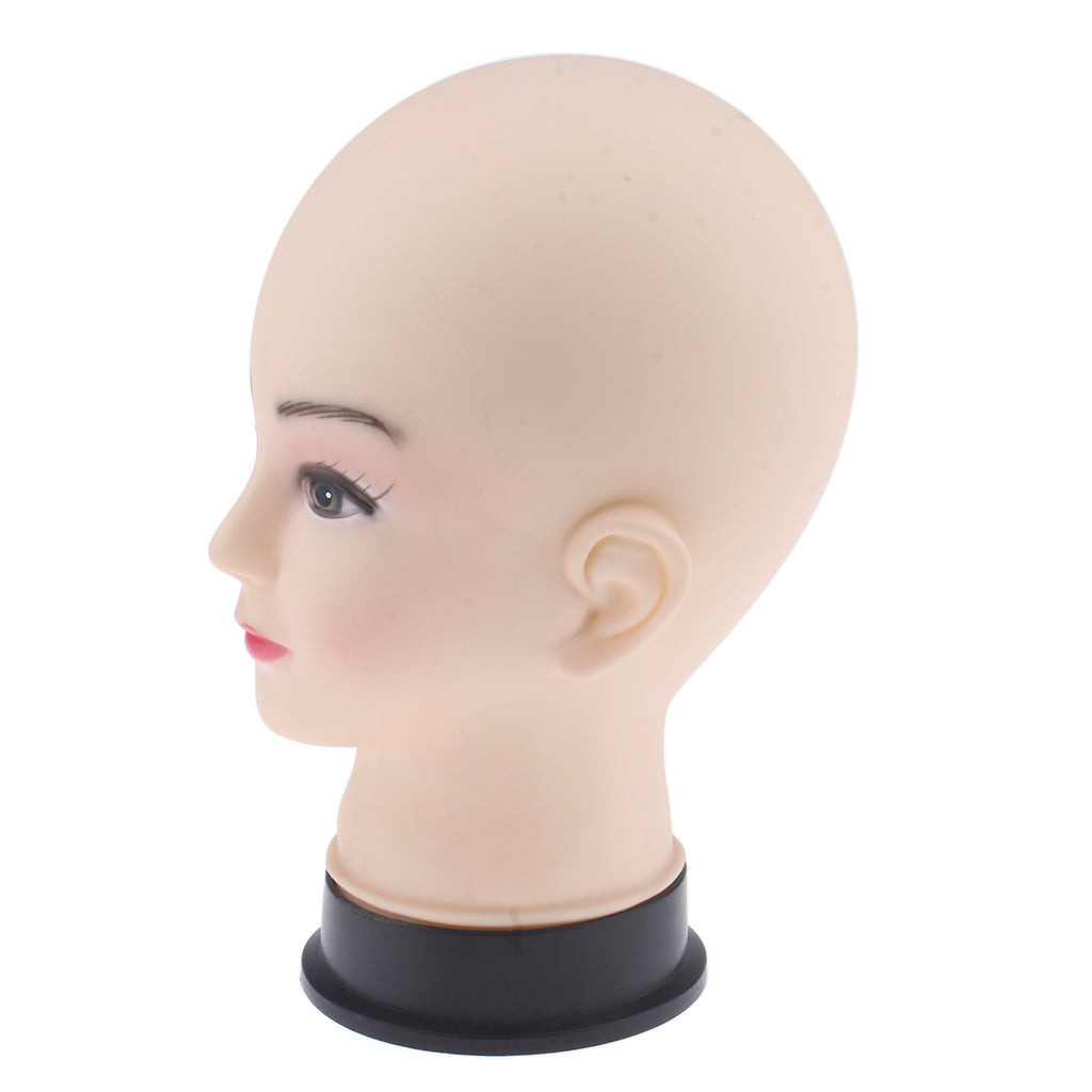 Mannequin Head Female Cosmetology Wig Hat Necklace Display Model Small