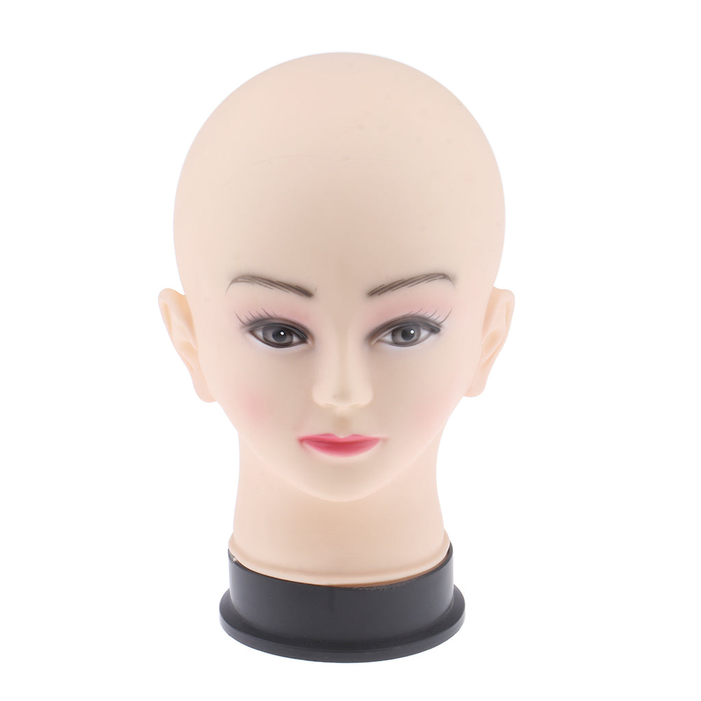 Mannequin Head Female Cosmetology Wig Hat Necklace Display Model Small