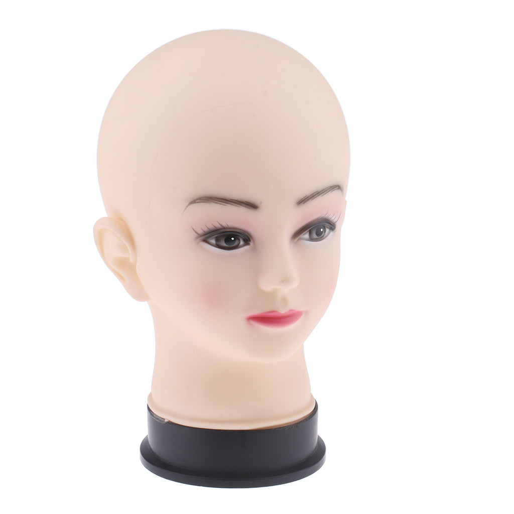 Mannequin Head Female Cosmetology Wig Hat Necklace Display Model Small