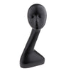 ABS Female Mannequin Manikin Head Wig Jewelry Hat Cap Display Model Matte Black 50cm