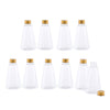 10x 90mL Empty Travel Cosmetics Bottles Refillable Containers w/ Screw Lids