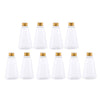 10x 90mL Empty Travel Cosmetics Bottles Refillable Containers w/ Screw Lids