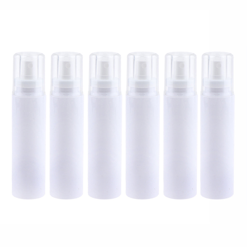 6pcs Empty Fine Mist Pump Spray Bottles for Perfume Toner Atomizer Container 120ml
