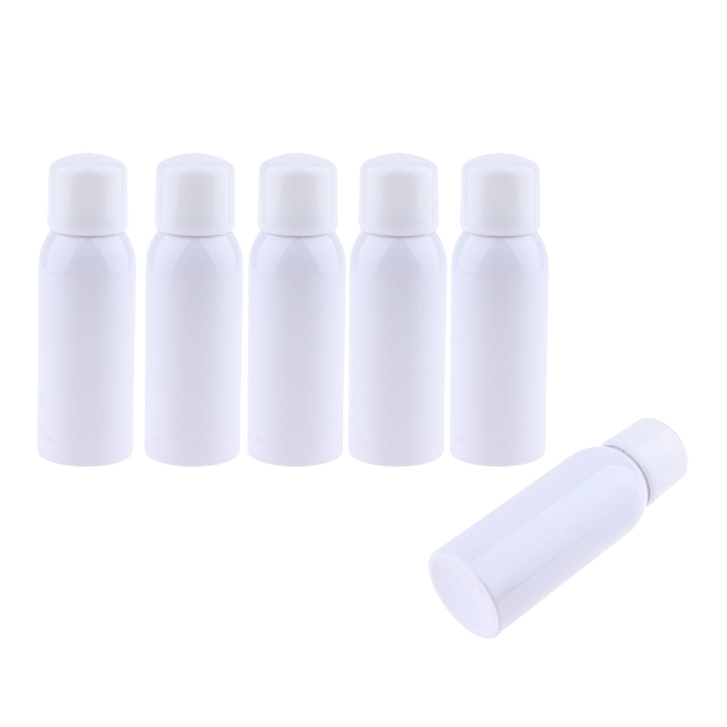 6pcs Empty Fine Mist Pump Spray Bottles for Perfume Toner Amber Atomizer 150ml