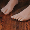 1 pair Lifesize Soft Mannequin Foot Model for Nail Tattoo Practice Display