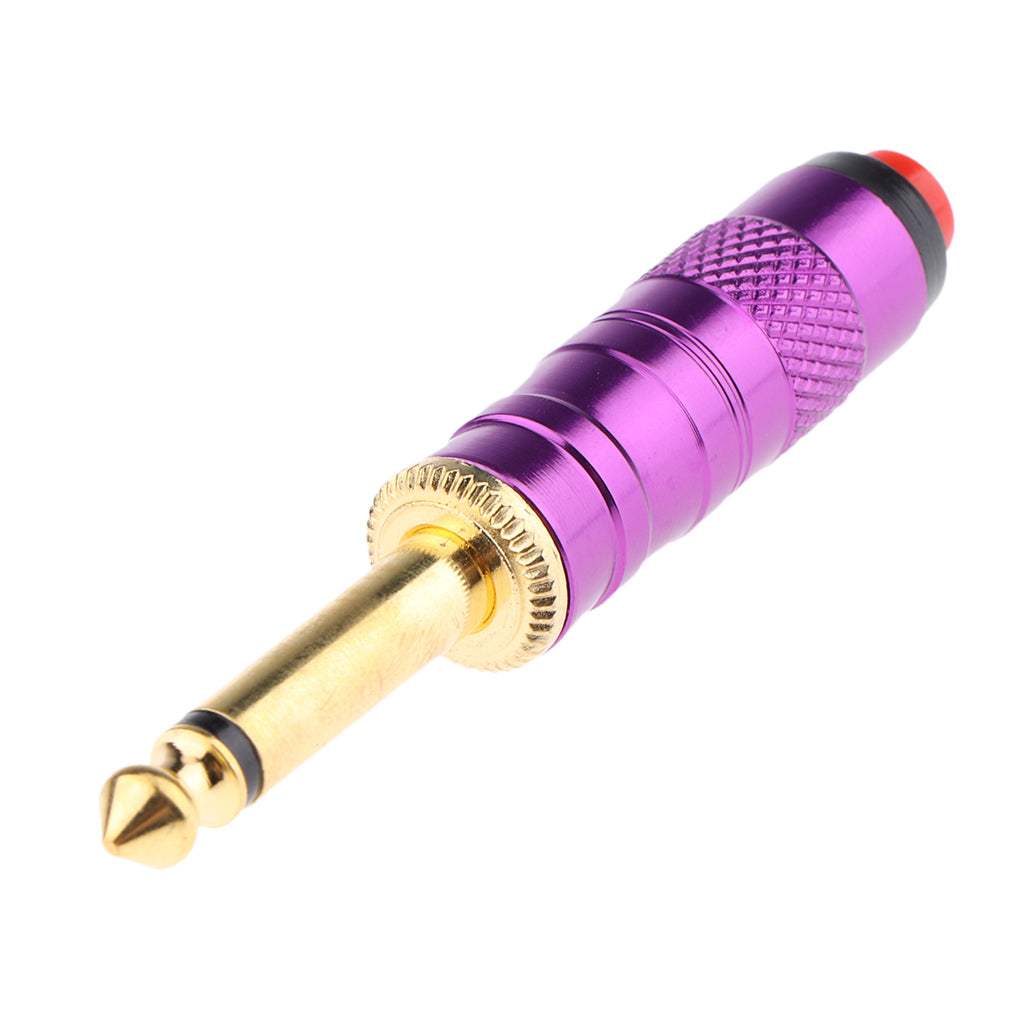 8.5 cm Wireless Switch Plug Tattoo Machine Power Supply Foot Pedal Automatic Purple