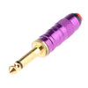 8.5 cm Wireless Switch Plug Tattoo Machine Power Supply Foot Pedal Automatic Purple