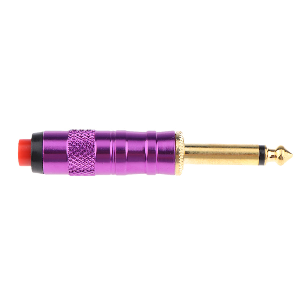 8.5 cm Wireless Switch Plug Tattoo Machine Power Supply Foot Pedal Automatic Purple