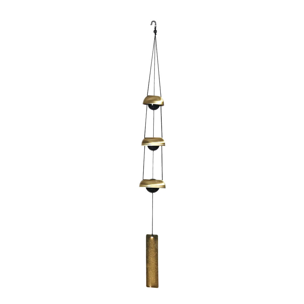 Novelty Wind Chime WindBell Hanging Pendant Home Garden Decor Crafts Brass