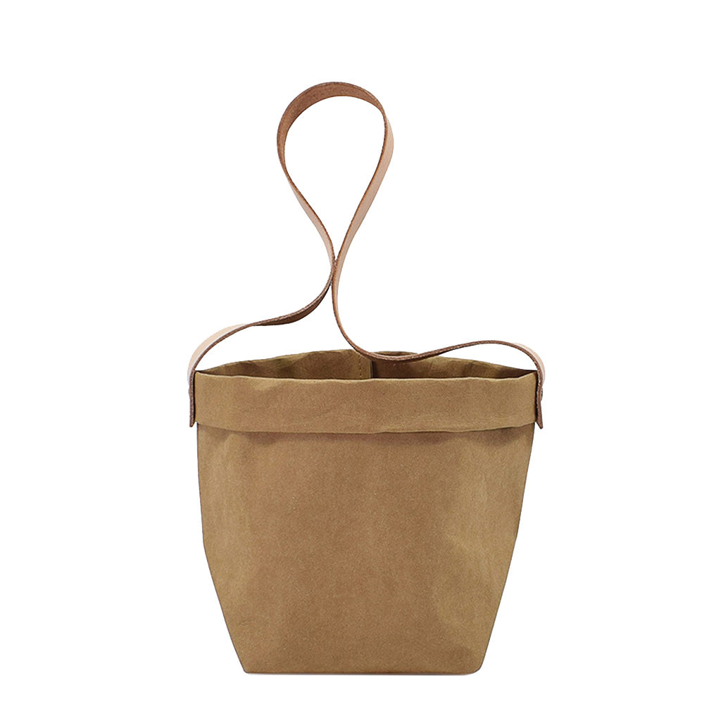 Hanging Kraft Paper Plant Pot Basket Planter Flower Pot Square 13cm