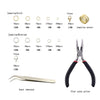 1Set Jewelry Making Beading Repair Tools Kit Jewelry Findings Gold Silver