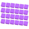 24 Pieces Square Gift Box Ring Earring Mini Box Jewelry Storage Purple