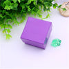 24 Pieces Square Gift Box Ring Earring Mini Box Jewelry Storage Purple