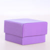 24 Pieces Square Gift Box Ring Earring Mini Box Jewelry Storage Purple