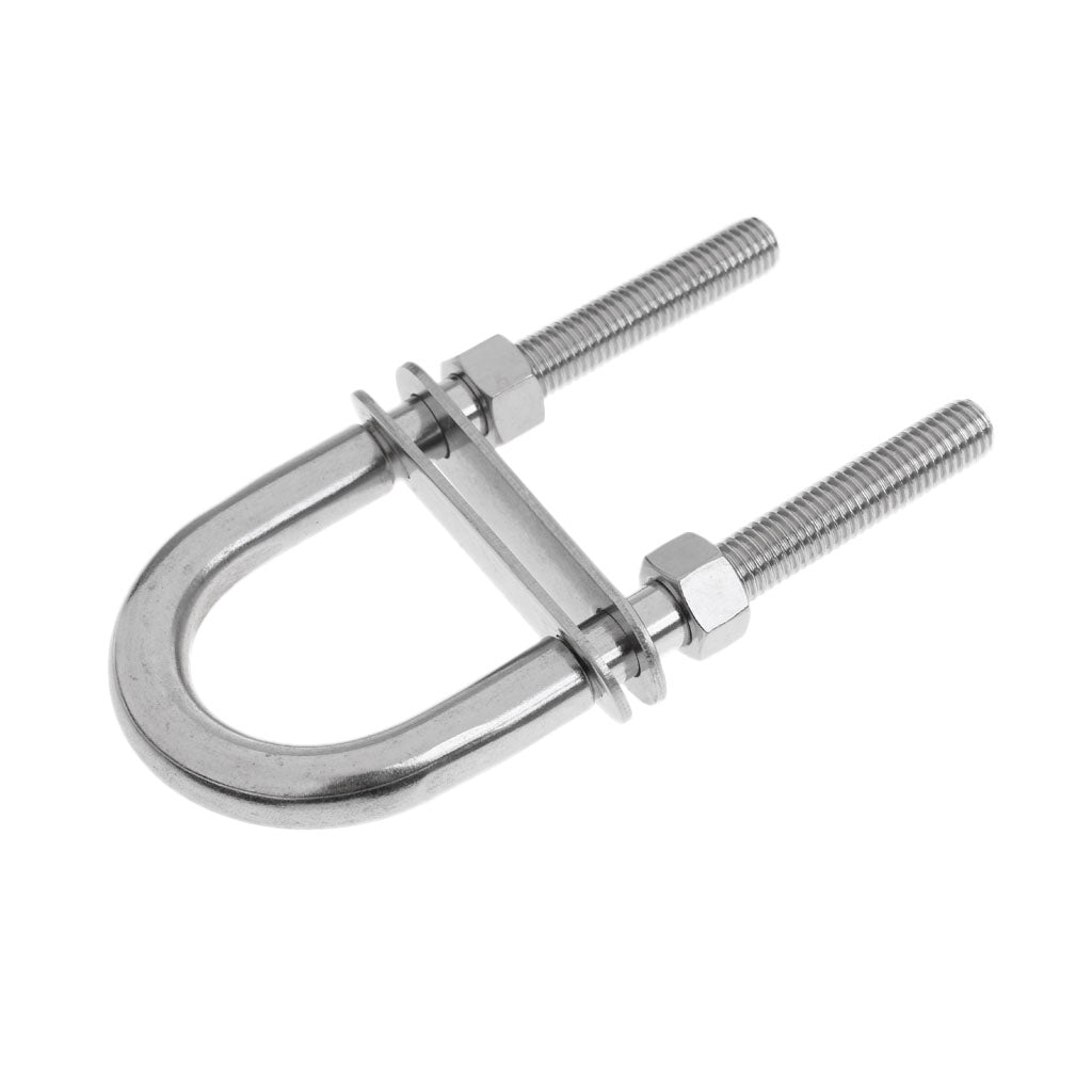 Bow/Stern Eye U-Bolt 304 Stainless Steel Boat/Marine Rigging M10x130