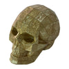 Collectable Resin Skull Figurine Statue Halloween Party Ornaments Golden