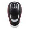 5 Speed Manual Car Gear Shift Knob Stick Shifter Lever Stitching Black+Red