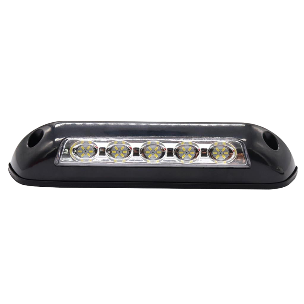 Black RV Awning LED Lighting Porch for Marine/Yacht/Boats/RV/Travel Trailer