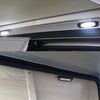 Black RV Awning LED Lighting Porch for Marine/Yacht/Boats/RV/Travel Trailer