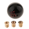 Universal Car 5 Manual Speed Round Ball Gear Shift Knob Lever  Black