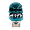 1PC Skull Head Car Steering Wheel Spinner Suicide Knob Handle Booster Blue