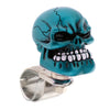 1PC Skull Head Car Steering Wheel Spinner Suicide Knob Handle Booster Blue