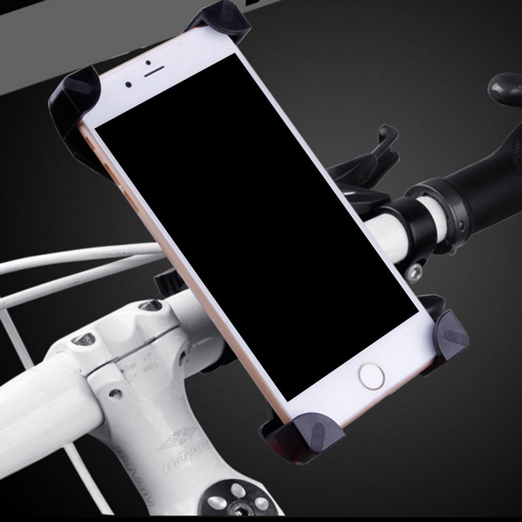 360 Degree Motorcycle Bike Bicycle Handlebar Mount Holder for Phone/GPS Red