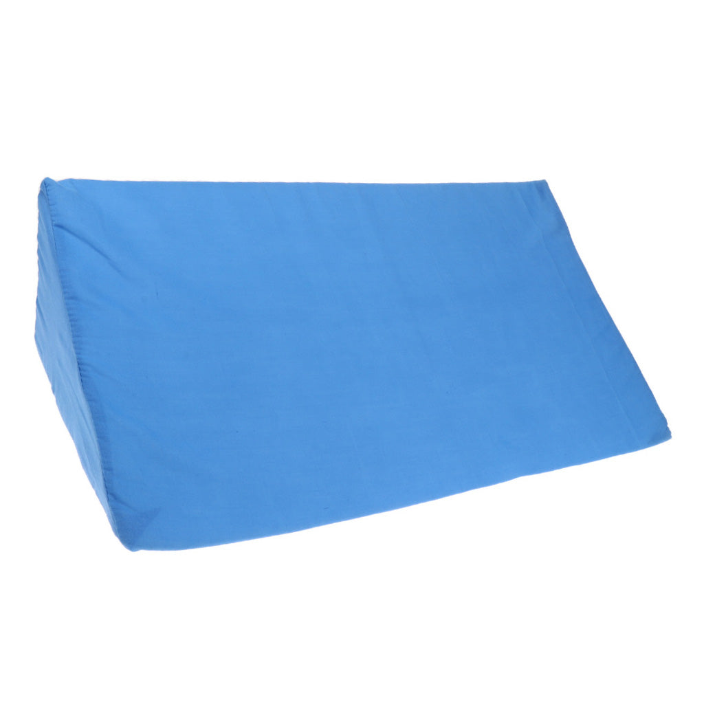 Bedridden Pillows Body Positioning Wedge Cushion with Removable Cover Blue