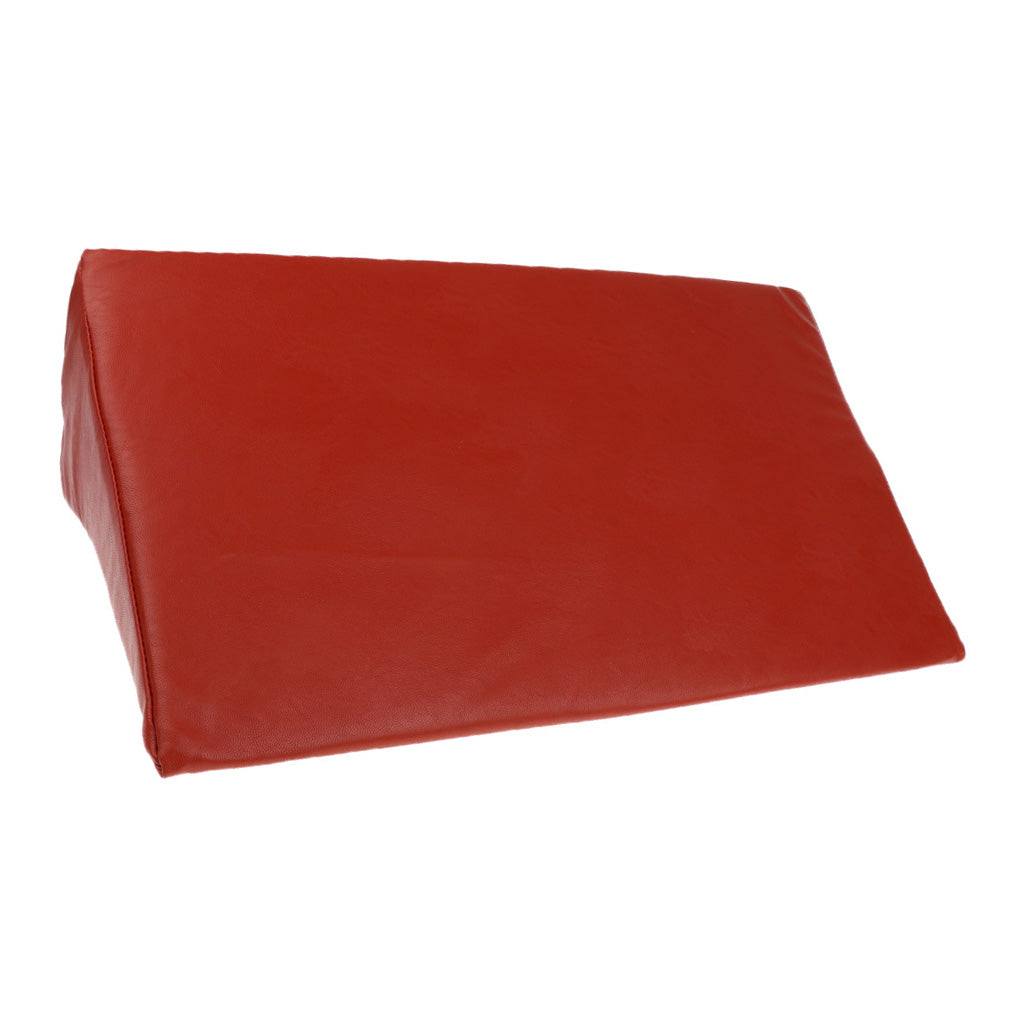 Bedridden Pillows Body Positioning Wedge Cushion with Removable Cover Red