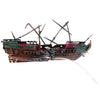 Aquarium Ornament Wreck Sailing Boat Sunk Ship Fish Tank Hide Cave Decor #2