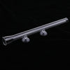 Aquarium Clear Glass Shrimp Feeding Tube Food Dish Feeder Pipe Holder 300mm