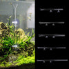 Aquarium Clear Glass Shrimp Feeding Tube Food Dish Feeder Pipe Holder 250mm