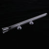 Aquarium Clear Glass Shrimp Feeding Tube Food Dish Feeder Pipe Holder 350mm