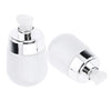 2pcs Empty Glass Lotion Cosmetic Face Cream Bottles Airless Pump Dispenser 30ML