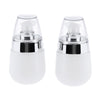 2pcs Empty Glass Lotion Cosmetic Face Cream Bottles Airless Pump Dispenser 30ML