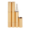 3pcs 5ml Empty Twist Pen Lip Gloss Nail Polish Eyelashes Tubes with Brush Gold