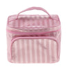 Waterproof Cosmetic Toiletry Organizer Case Makeup Travel Bag Pink