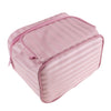 Waterproof Cosmetic Toiletry Organizer Case Makeup Travel Bag Pink