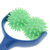 Acupuncture Shoulder Muscle Massager Roll Massage Ball  Blue + Green