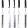 5 Pieces 5ml Travel Empty Twist Pen Cosmetic Container Tube Nail Tool Silver