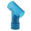 T Shape Plastic Women Hair Dryer Diffusing Wind Spin Diffuser for Salon Blue