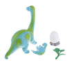 Simulation Mother and child  Dinosaur Model+Dinosaur Egg Model Brachiosaurus