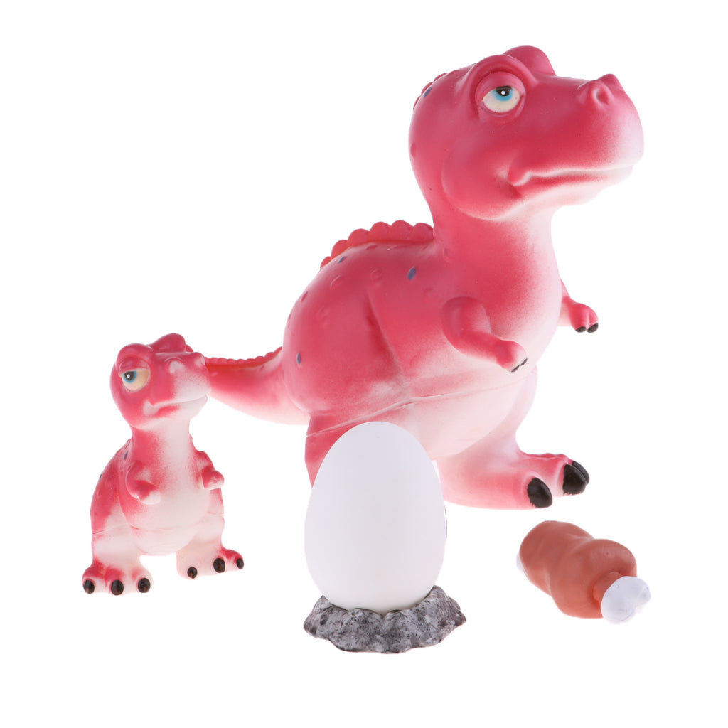 Simulation Mother and child  Dinosaur Model+Dinosaur Egg Model Tyrannosaurus