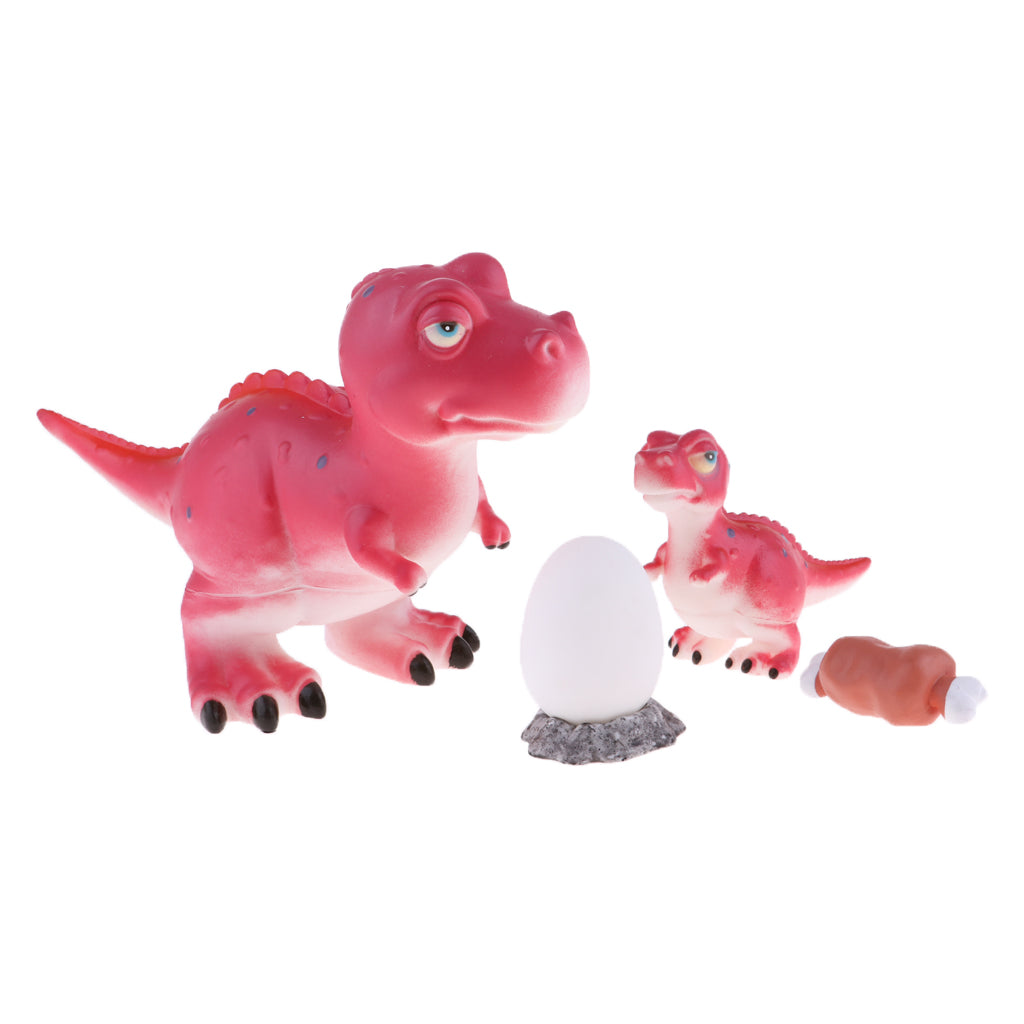 Simulation Mother and child  Dinosaur Model+Dinosaur Egg Model Tyrannosaurus