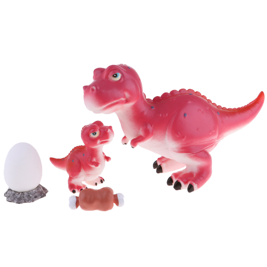 Simulation Mother and child  Dinosaur Model+Dinosaur Egg Model Tyrannosaurus