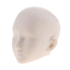 1:6 Action Figure Doll Head Reference Sculpting Makeup Practice White Skin