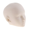 1:6 Action Figure Doll Head Reference Sculpting Makeup Practice White Skin