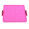 Plastic Nail Board Plate Preschool Mathematics Teaching Tool Kids Toy Pink