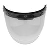 Motorcycle 3 Snap Helmet Visor Shield Flip Up Down Lens for Harley Clear