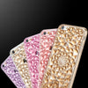 3D Phone Hard Case Cover TPU Silicone Bling for iPhone 6s plus light Pink